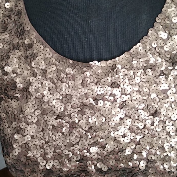 Amber Blue Sequin Dress - Picture 4 of 7